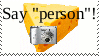 This image has an empty alt attribute; its file name is say-person-st.gif